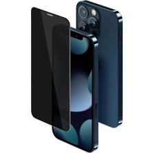 Zenvia Iphone 13 Pro Uyumlu Hayalet Ekran Gizli Tam Kaplayan Kırılmaz Cam Seramik Ekran Koruyucu Film (Zn