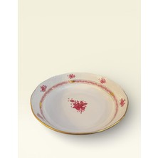 Herend El Yapımı Porselen Sunum Tabağı | 26,5 cm | El Boyama | Koleksiyonluk