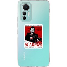 Manitoba Xiaomi Mi 12 Lite Uyumlu Baskılı Yumuşak Silikon Şeffaf Telefon Kılıfı
