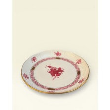 Herend El Yapımı Porselen Sunum Tabağı | 17 cm | El Boyama | Koleksiyonluk