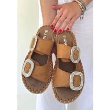 LTG Nova Hertas Vizon Nubuk Tokalı Terlik