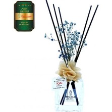 Aşk-ı Sermest Toptan Meczub Aşk Serisi Aşkın Kokusu Kokulu 5 x 120 ml küp Şişe Bambu Çubuklu Ortam Kokusu Reed Diffuser Oda Kokusu