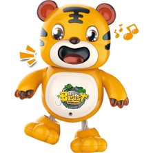 Toha Dans Eden Kaplan| LED Işıklı Müzikli Emekle Oyuncağı | 3+ Yaş Eğitici Oyuncak