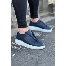 LTG Nova Lacivert Cilt Erkek Casual Ayakkabı