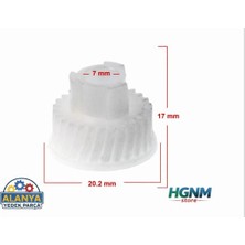 Hgnm E-Trading Philips HR2830 Blender Dişli Kavrama – Plastik Bağlantı Parçası | 482252233532 | Uyumlu Yedek Parça