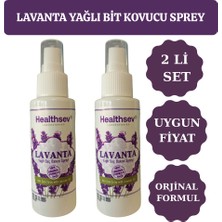 Healthsev 2 Adet Lavanta Yağlı Bit Kovucu Saç Bakım Spreyi 100 ml