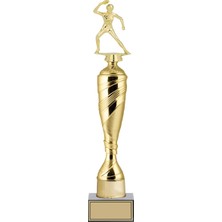 ODAK KUPA - Figürlü Kupalar - Masa Tenisi Kadın Figürlü Kupalar FG-027 A - 49 cm