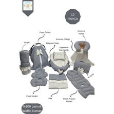 13’lü Babynest Puset Örtüsü Alt Açma Emzirme Yastığı Ana Kucağı Bebek Arabası Minderi Happy Baby Dikiş Atölyesi