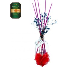 Aşk-ı Sermest Toptan Meczub Fantazi Serisi Okyanus Esintisi Kokulu 5 x 100 ml Oval Şişe Bambu Çubuklu Ortam Kokusu Reed Diffuser Oda Kokusu