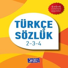 LTG Nova Ilköğretim Türkçe Sözlük Karton Kapak 2-3-4