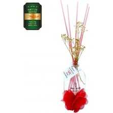Aşk-ı Sermest Toptan Meczub Meyve Serisi Tropik Meyve Kokulu 10 x 100 ml Oval Şişe Bambu Çubuklu Ortam Kokusu Reed Diffuser Oda Kokusu