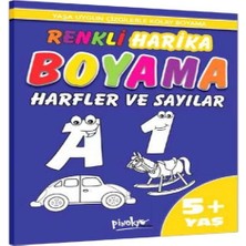 LTG Nova Renkli Harika Boyama Harfler ve Sayılar (5+Yaş)
