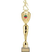 ODAK KUPA - Figürlü Kupalar - Masa Tenisi Erkek Figürlü Kupalar FG-083 A - 67 cm
