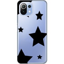 Manitoba Xiaomi Mi 11 Lite Uyumlu Baskılı Yumuşak Silikon Şeffaf Telefon Kılıfı