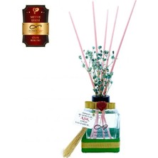 Aşk-ı Sermest Toptan Ölümsüz Aşk Meyve Serisi Çilek Kokulu 10 x 120 ml küp Şişe Bambu Çubuklu Ortam Kokusu Reed Diffuser Oda Kokusu