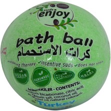 LTG Nova Okaliptuslu El Yapımı Banyo Küvet Topu Sabunu Yeşil 90-120 gr