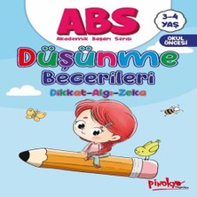 LTG Nova Abs 3-4 Yaş Düşünme Becerileri Dikkat-Algı-Zeka