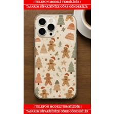 CoverMarkt Xiaomi 14T Kılıf Premium Şeffaf Silikon Darbe Emici Noel Desenli Trendia