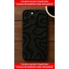 CoverMarkt Reeder S19 Max Pro Kılıf Premium Siyah Silikon Darbe Emici Dalga Desenli Trendia