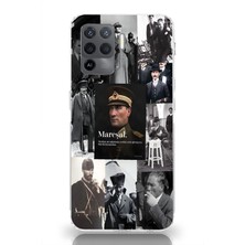 Manitoba Oppo Reno 5 Lite Uyumlu Baskılı Yumuşak Silikon Şeffaf Telefon Kılıfı