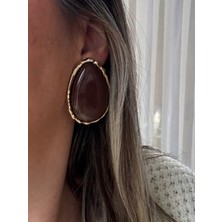 Vintage Damla Renkli Küpe