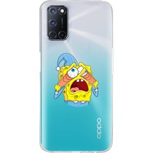 Manitoba Oppo A52 / A72 / A92 Uyumlu Baskılı Yumuşak Silikon Şeffaf Telefon Kılıfı