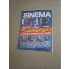 Sınema 100 Super Kahraman Sıfır Dergı 2025 -01 Açılmamış Jelatinde