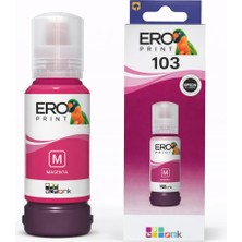 Ero Print Epson EcoTank L3210 Kırmızı Muadil Mürekkep 65ML