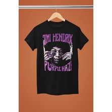 Magors Jımı Hendrıx Baskılı %100 Pamuklu Regular Kalıp Tshırt