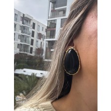 Vintage Damla Renkli Küpe