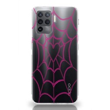 Manitoba Oppo Reno 5 Lite Uyumlu Baskılı Yumuşak Silikon Şeffaf Telefon Kılıfı