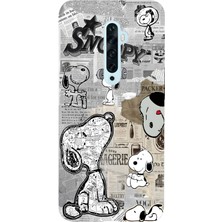 Manitoba Oppo Reno 2z Uyumlu Baskılı Yumuşak Silikon Şeffaf Telefon Kılıfı