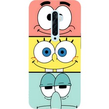 Manitoba Oppo Reno 2z Uyumlu Baskılı Yumuşak Silikon Şeffaf Telefon Kılıfı