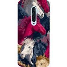 Manitoba Oppo Reno 2z Uyumlu Baskılı Yumuşak Silikon Şeffaf Telefon Kılıfı