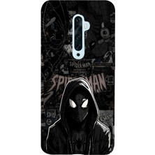 Manitoba Oppo Reno 2z Uyumlu Baskılı Yumuşak Silikon Şeffaf Telefon Kılıfı