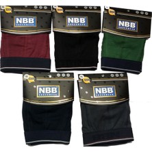 NBB 735 Erkek Penye Modal Boxer 4 Adet