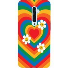 Manitoba Oppo Reno 2z Uyumlu Baskılı Yumuşak Silikon Şeffaf Telefon Kılıfı