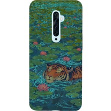 Manitoba Oppo Reno 2z Uyumlu Baskılı Yumuşak Silikon Şeffaf Telefon Kılıfı