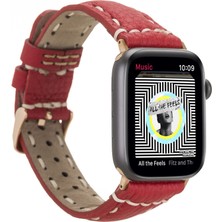 Sinerjim Apple Watch Uyumlu Deri Kordon 38-40-41mm SM43 ERC2