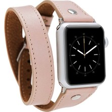 Sinerjim Apple Watch Uyumlu Deri Kordon 38-40-41mm Slim DTST NU1
