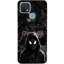 Manitoba Oppo A15 / A15S Uyumlu Baskılı Yumuşak Silikon Şeffaf Telefon Kılıfı