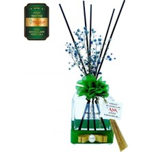 Aşk-ı Sermest Meczub Aşk Serisi Aşk Bahçeleri Kokulu 5 x 200 ml küp Şişe Bambu Çubuklu Ortam Kokusu