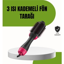 Teknodayım Hızlı Kurutma ve Hacim Veren Elektrikli Saç Fırçası