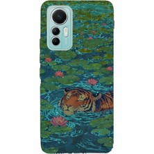 Manitoba Xiaomi Mi 12 Lite Uyumlu Baskılı Yumuşak Silikon Şeffaf Telefon Kılıfı