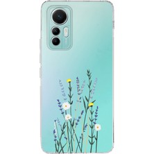 Manitoba Xiaomi Mi 12 Lite Uyumlu Baskılı Yumuşak Silikon Şeffaf Telefon Kılıfı