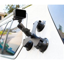 Fimtech Araç Iç Dış Çekim Için Yüksek Kaliteli Alüminyum Kamera Tutucu Vantuz