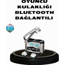 Teknodayım Kablosuz Spor Kulaklık – Düşük Gecikmeli Oyun Modu, Powerbank Şarj Kutusu