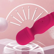 ByZon Gül Tasarımlı Wand Vibratör | 10 Fonksiyonlu | Şık