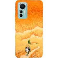 Manitoba Xiaomi Mi 12 Lite Uyumlu Baskılı Yumuşak Silikon Şeffaf Telefon Kılıfı
