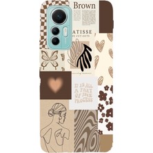 Manitoba Xiaomi Mi 12 Lite Uyumlu Baskılı Yumuşak Silikon Şeffaf Telefon Kılıfı